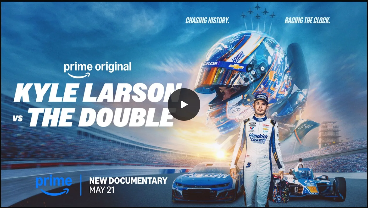 Kyle Larson vs The Double Prime Video artwork