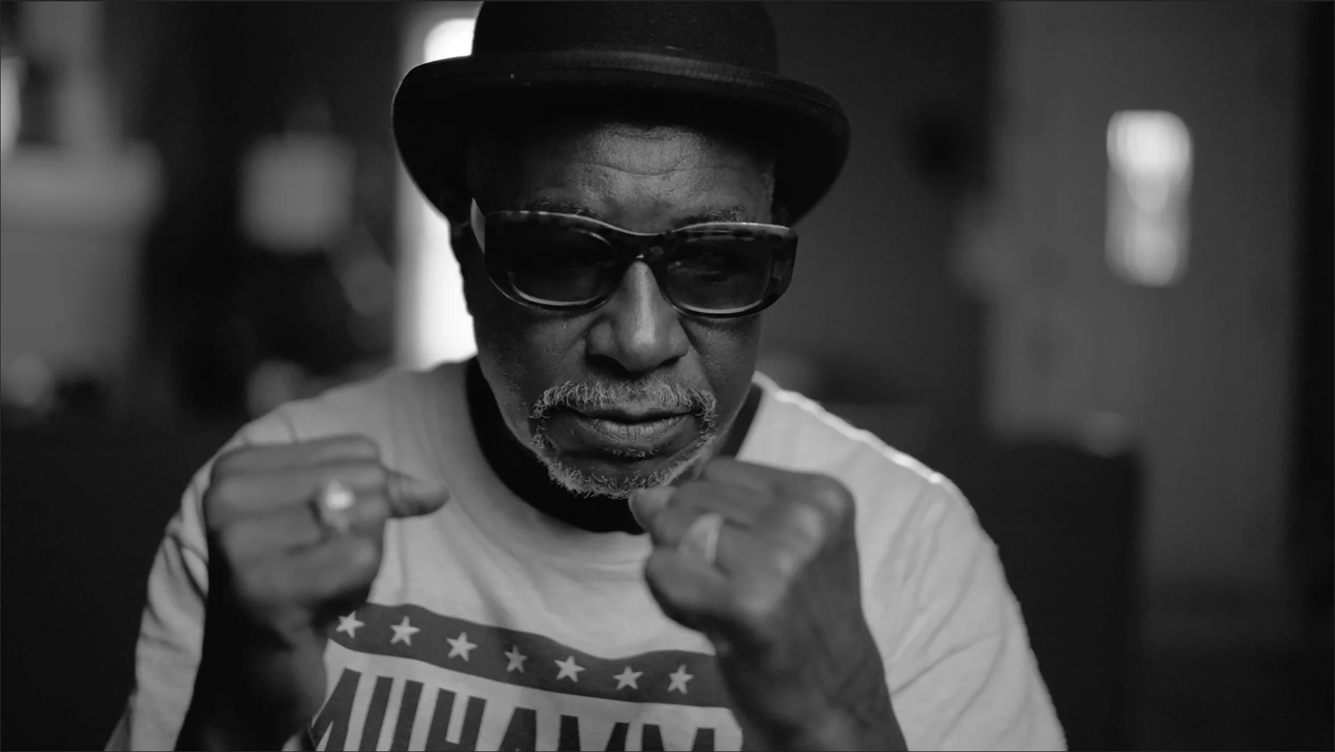 Black-and-white portrait from The Sugarman documentary
