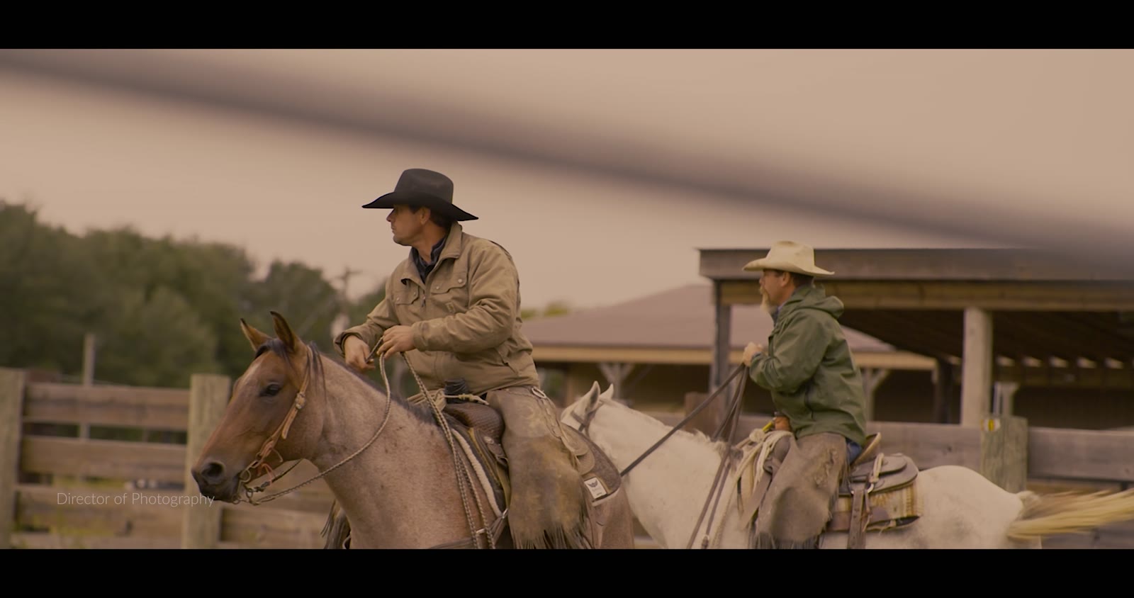 Frame from Bryan Boyd's filmmaking reel